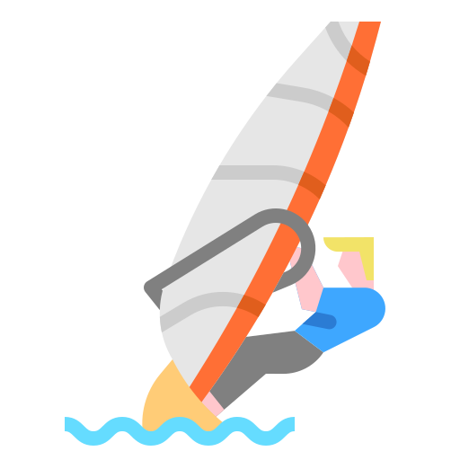 why is this guy surfing