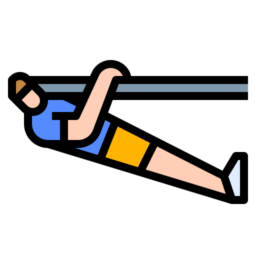 man doing some kind of pelvic tilt