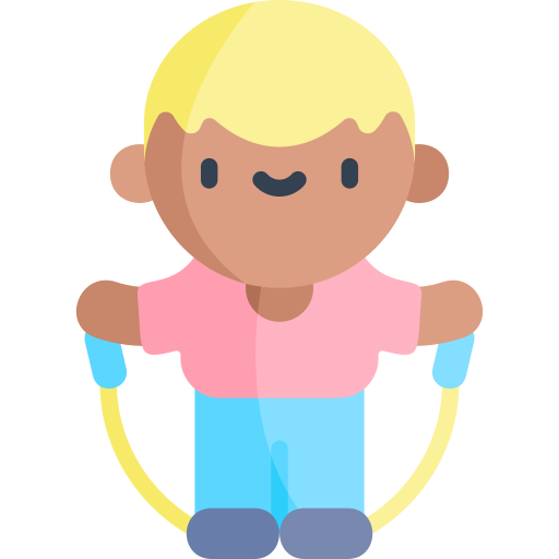 athlete jumping rope