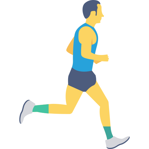 runner at training