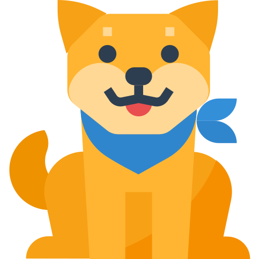 a happy dog