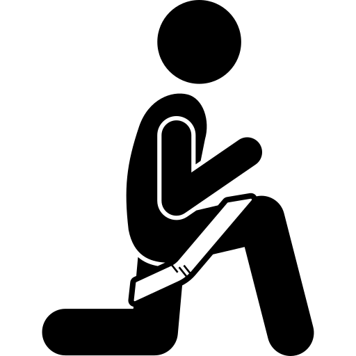 person performing split squats