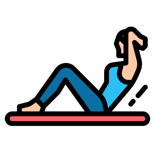 woman sit-up exercise-mat